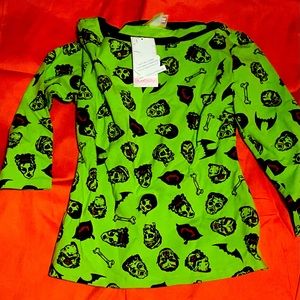 Halloween rare shirts. Pinup girl clothing. Ready for the season.